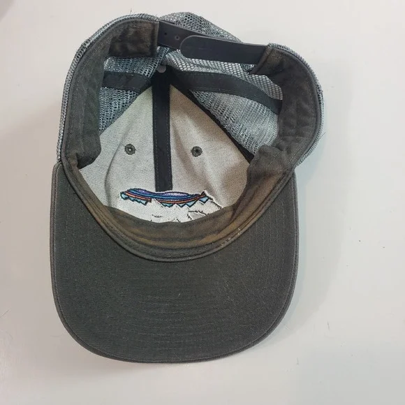 Patagonia Trucker Hats Mens Snap Back Mesh flaws - Picture 3 of 13